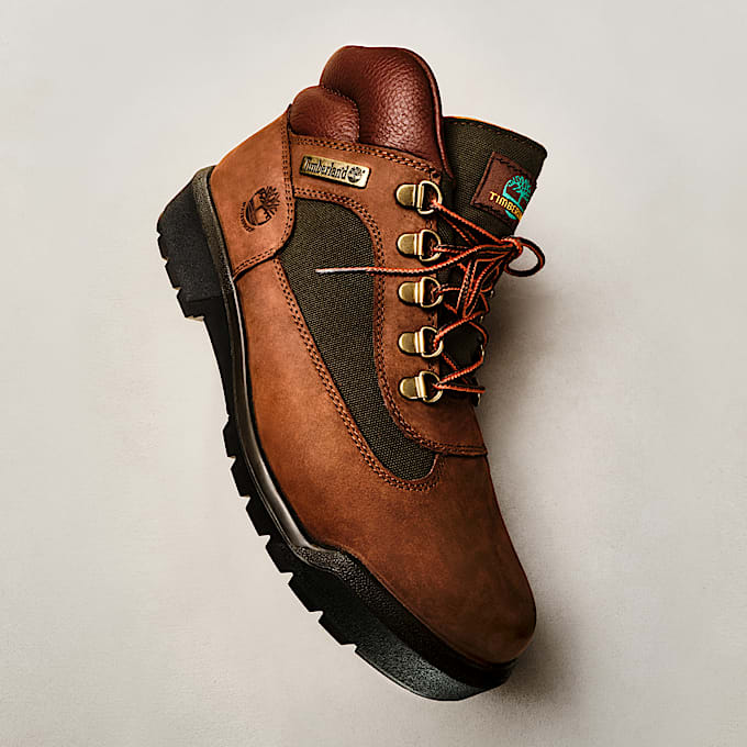Wasserdichter halbhoher Field Boot fr Herren in Braun TBL Braun MKTG1