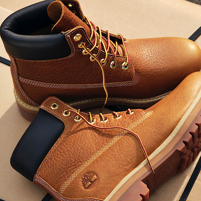 Wasserdichter Timberland Heritage 6Inch Boot fr Herren in Gelb TBL Gelb MKTG1