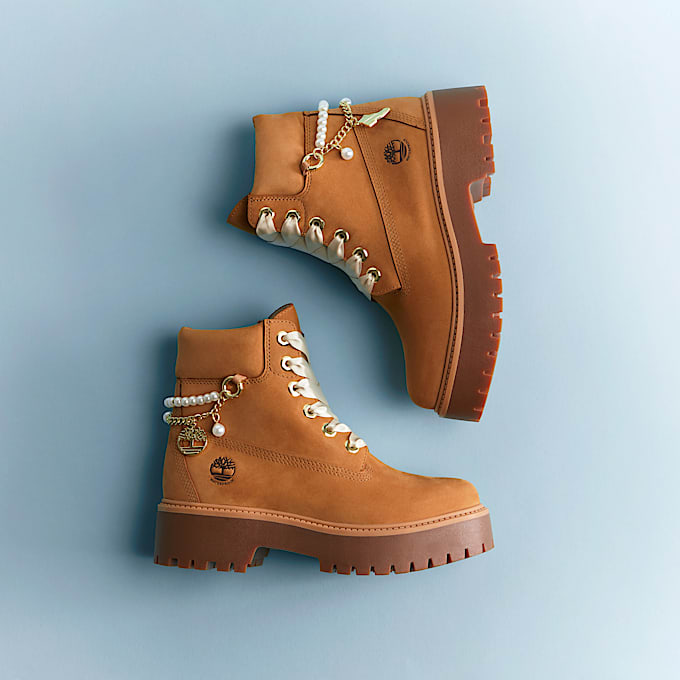 Wasserdichter Stone Street 6InchBoot fr Damen in Gelb TBL Gelb MKTG1