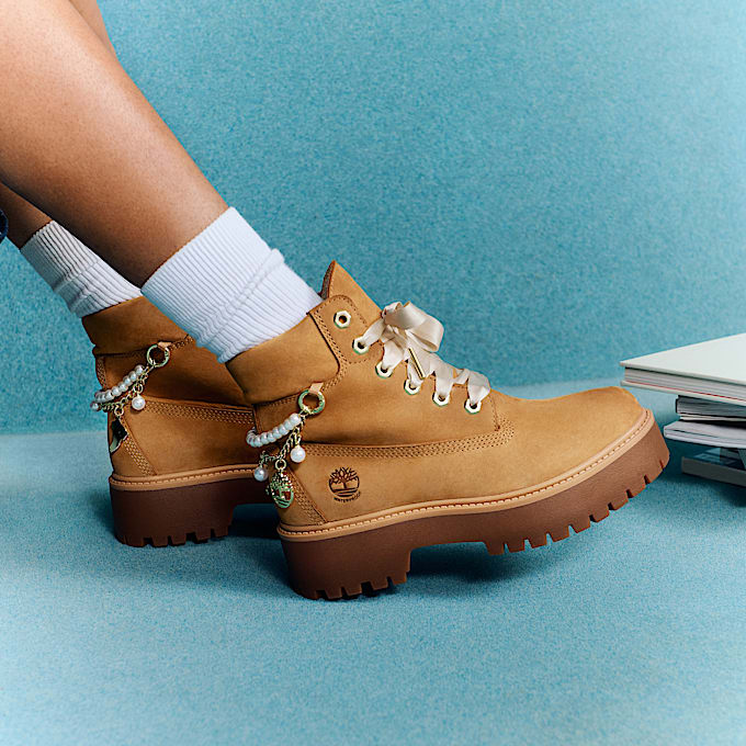 Wasserdichter Stone Street 6InchBoot fr Damen in Gelb TBL Gelb MKTG3