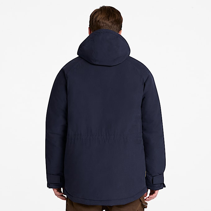 Wasserdichter Parka fr Herren in Dunkelblau TBL Blau ALT8
