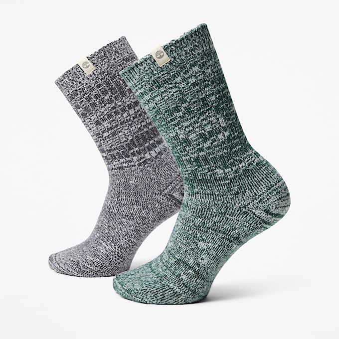 Kuschelige CrewSocken im 2erPack in Grau TBL Grau HERO
