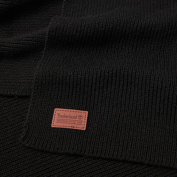 Heritage Fisherman Schal in Schwarz TBL Schwarz ALT1