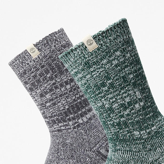 Kuschelige CrewSocken im 2erPack in Grau TBL Grau ALT2