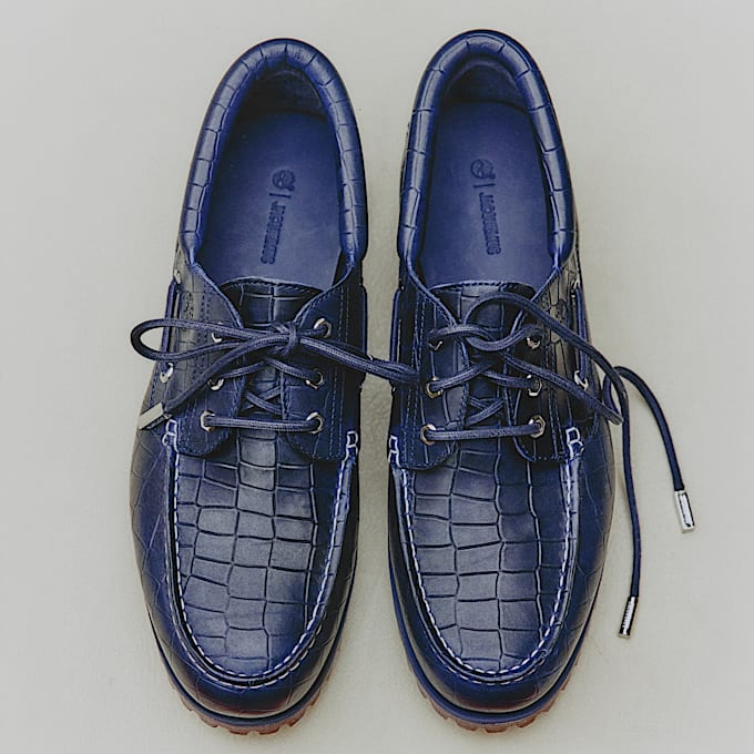 Timberland x Jacquemus Authentic Bootsschuh in Dunkelblau TBL Blau MKTG1