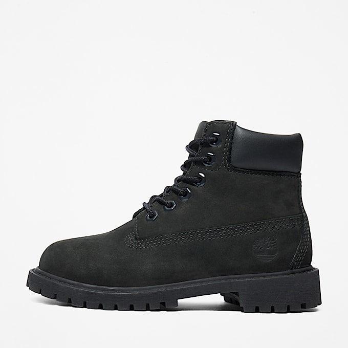 Botas 6 Inch Premium Timberland® para niño (de 30,5 a 35) en negro