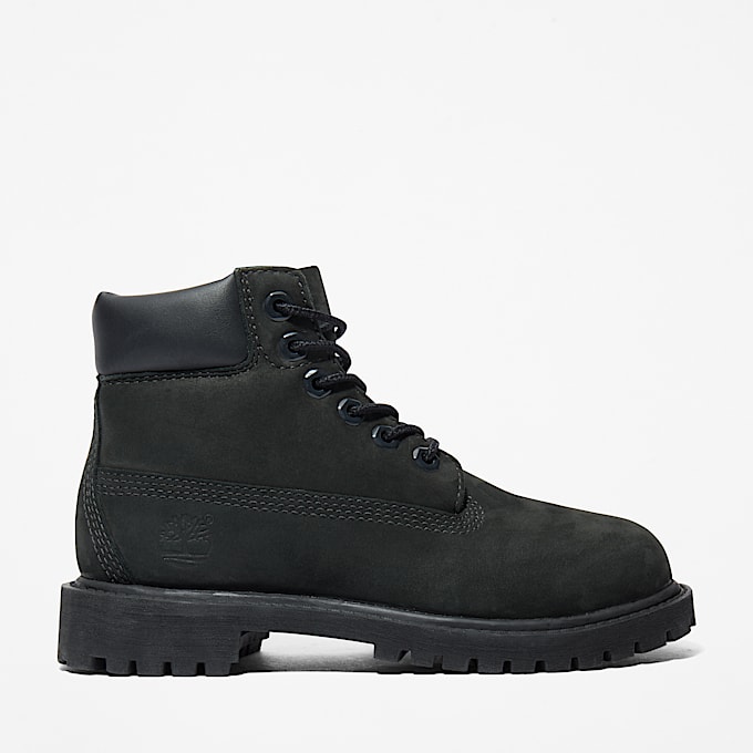 Botas 6 Inch Premium Timberland® para niño (de 30,5 a 35) en negro - 1