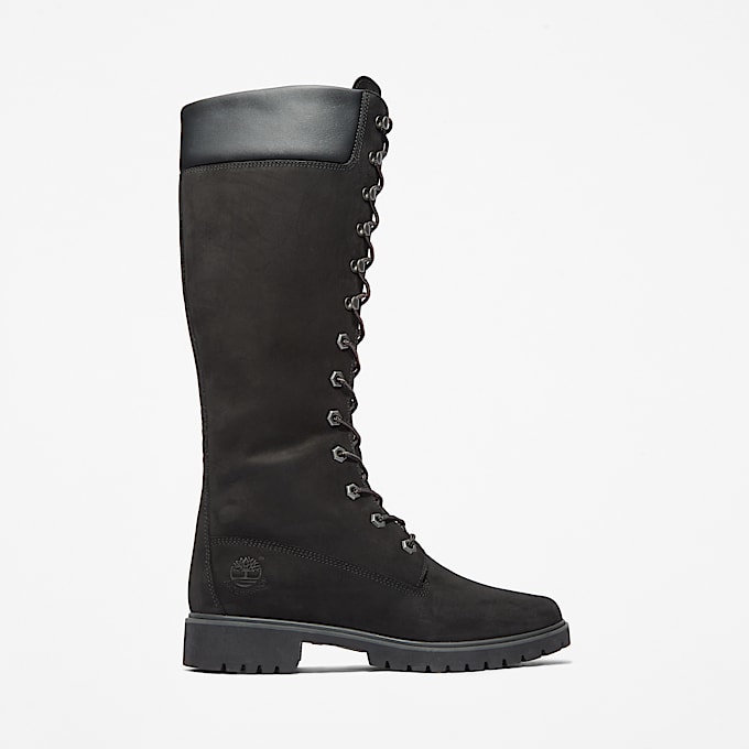 Timberland Premium 14-Inch Waterdichte Veterboot voor dames in zwart - 1