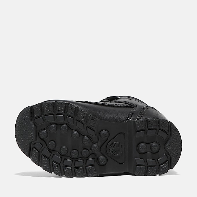 Euro Sprint Mid Lace-Up Boot for Toddler in Black