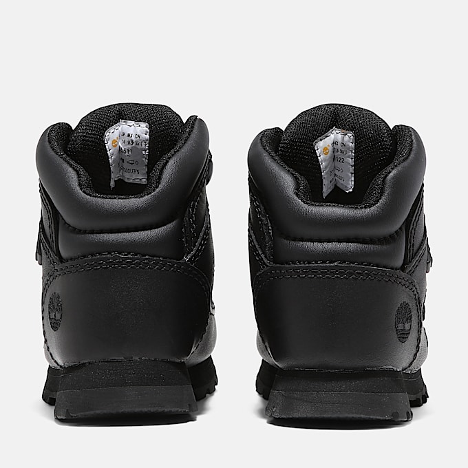 Euro Sprint Mid Lace-Up Boot for Toddler in Black