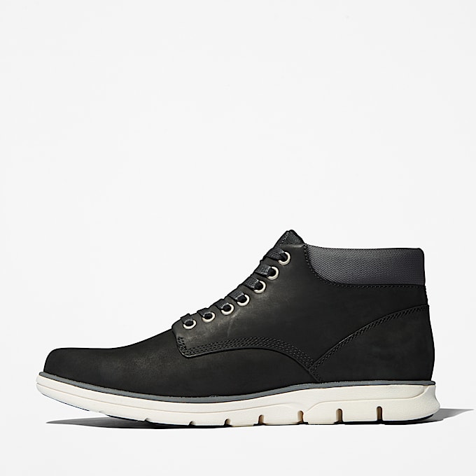 Bradstreet Lace-Up Trainer for Men in Black