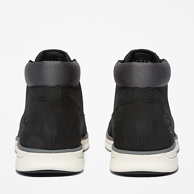 Bradstreet Lace-Up Trainer for Men in Black