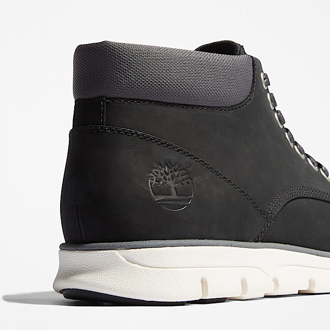 Bradstreet Lace-Up Trainer for Men in Black