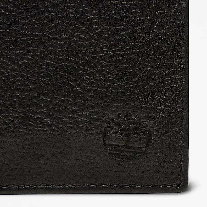 Portafoglio Bifold con Portamonete Kennebunk da Uomo in colore nero