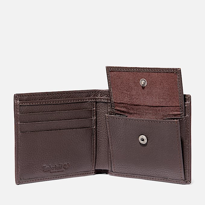 Kennebunk Bifold With Coin Pocket for Men in Dark Brown