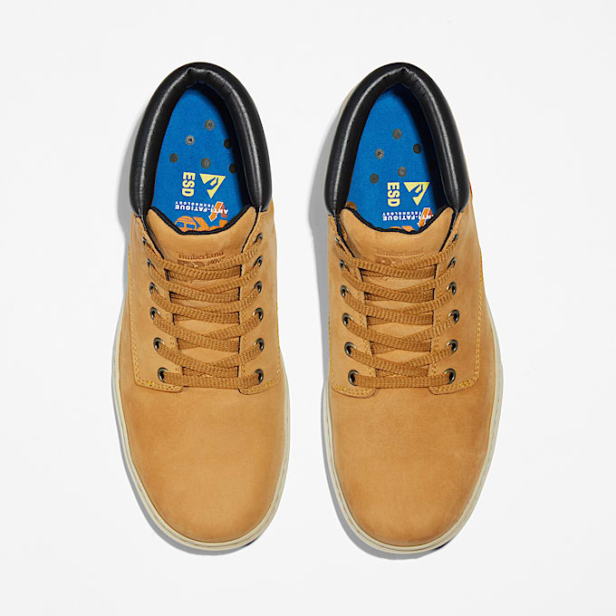 Bottines chukkas professionnelles à embout en acier Disruptor Timberland PRO® pour homme en jaune