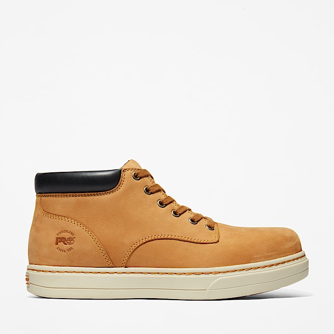 Bottines chukkas professionnelles à embout en acier Disruptor Timberland PRO® pour homme en jaune - 1