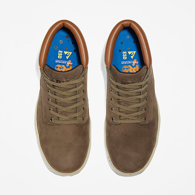 Bottines chukkas professionnelles à embout en acier Disruptor Timberland PRO® pour homme en marron