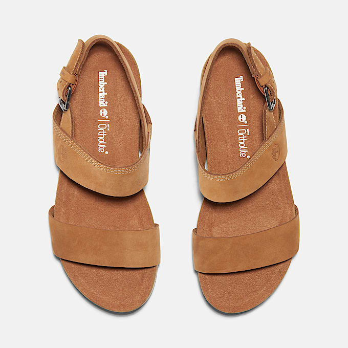 Malibu Waves Sandale mit Fersenriemen für Damen in Braun