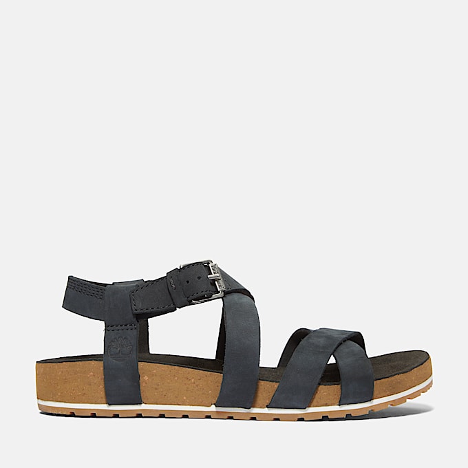 Malibu Waves Sandale mit Fersenriemen für Damen in Schwarz - 1