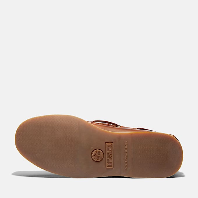 Klassischer Bootsschuh für Herren in Braun