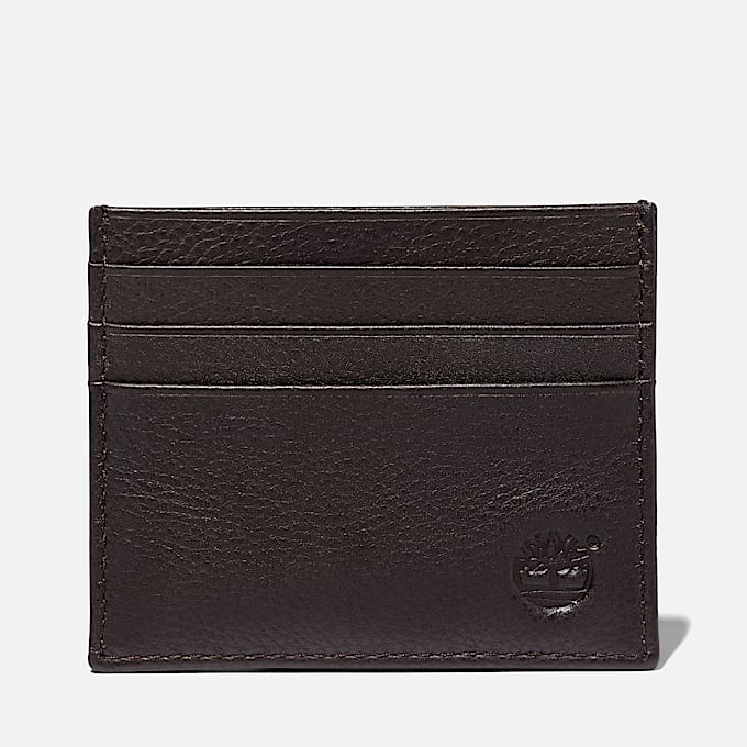 Kennebunkport Leather Card Holder for Men in Brown - 1