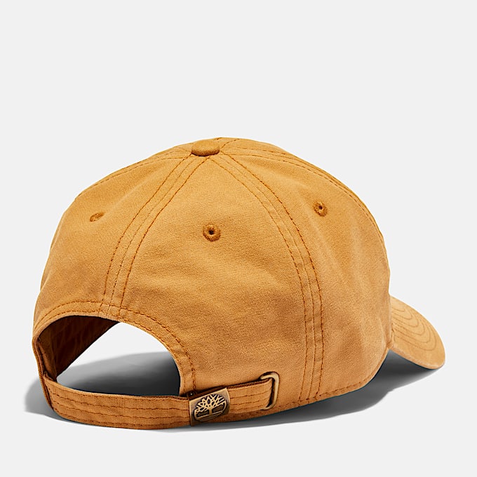 Cooper Hill Baseball-Cap aus Baumwollcanvas für Herren in Gelb