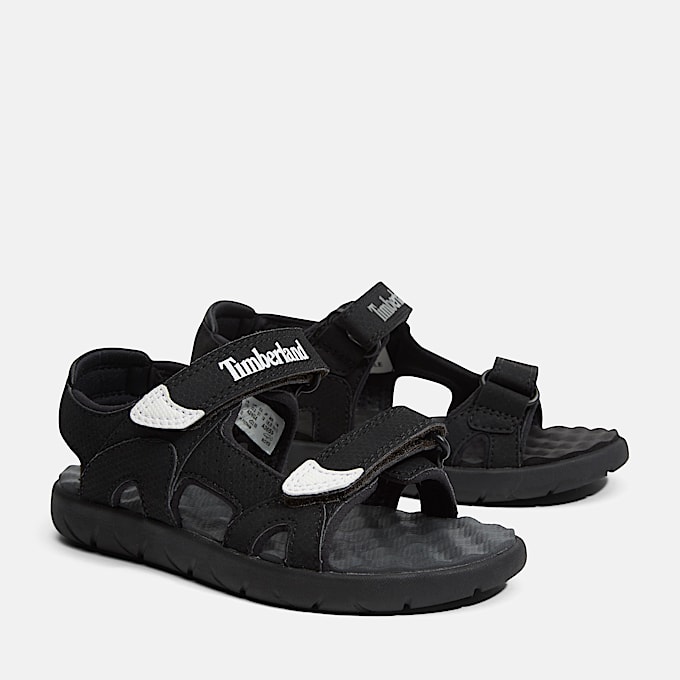 Perkins Row Backstrap Sandal for Youth in Black