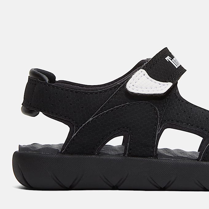 Perkins Row Backstrap Sandal for Youth in Black