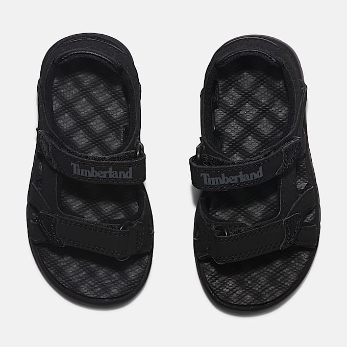Perkins Row Backstrap Sandal for Toddler in Black