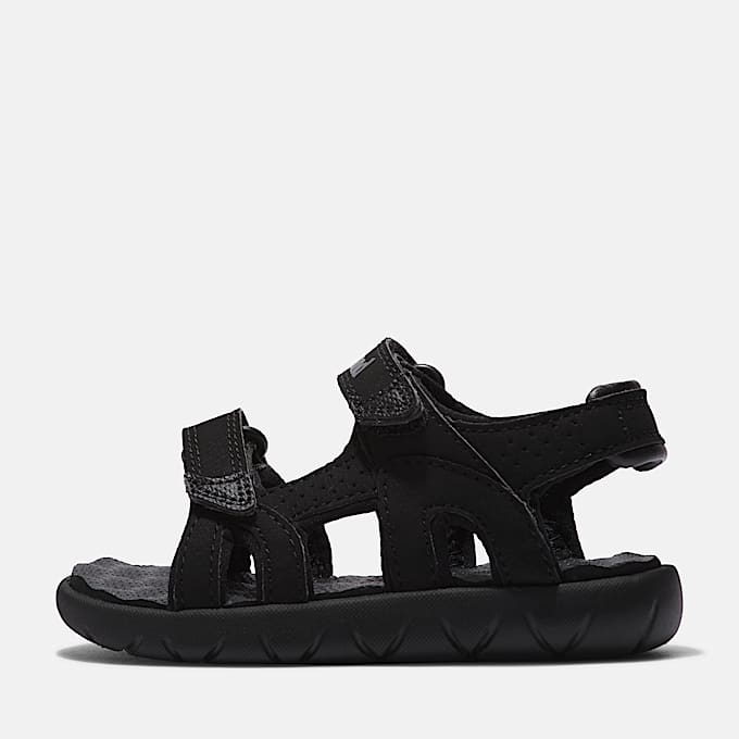 Perkins Row Backstrap Sandal for Toddler in Black
