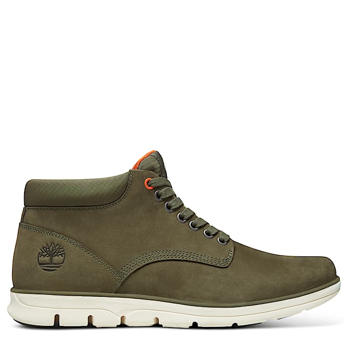 Bradstreet Lace-Up Trainer for Men in Green - 1