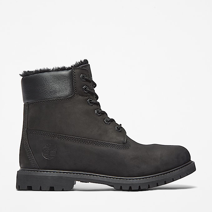 Stivale Stringato Impermeabile Timberland Premium 6-Inch da Donna in colore nero - 1