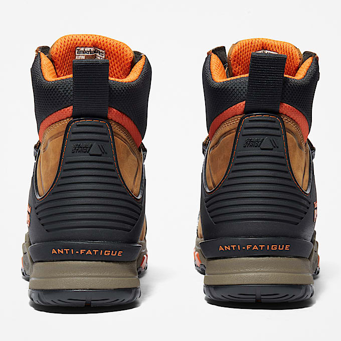 Stivale da Lavoro Impermeabile con Puntale in Composito Timberland PRO® Hypercharge 6" da Uomo in marrone
