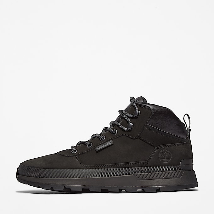 Baskets mi-hautes Field Trekker pour homme en Noir