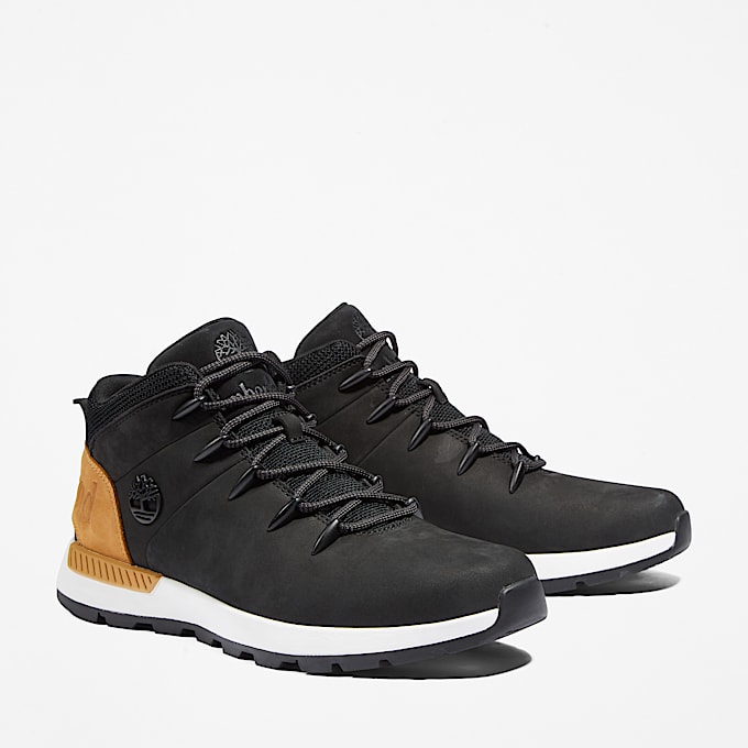 Sneaker Sprint Trekker Mid da Uomo in colore nero