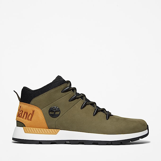 Halbhoher Sprint Trekker Sneaker für Herren in Grün - 1