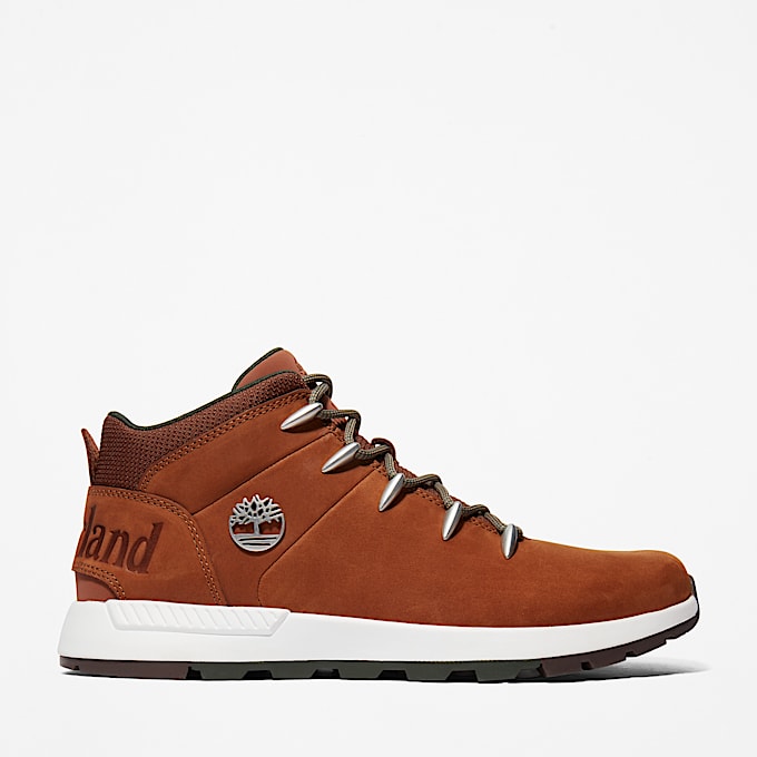 Basket mi-haute à lacets Sprint Trekker pour homme en marron - 1