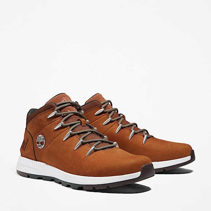 Sneaker Sprint Trekker Mid da Uomo in marrone chiaro