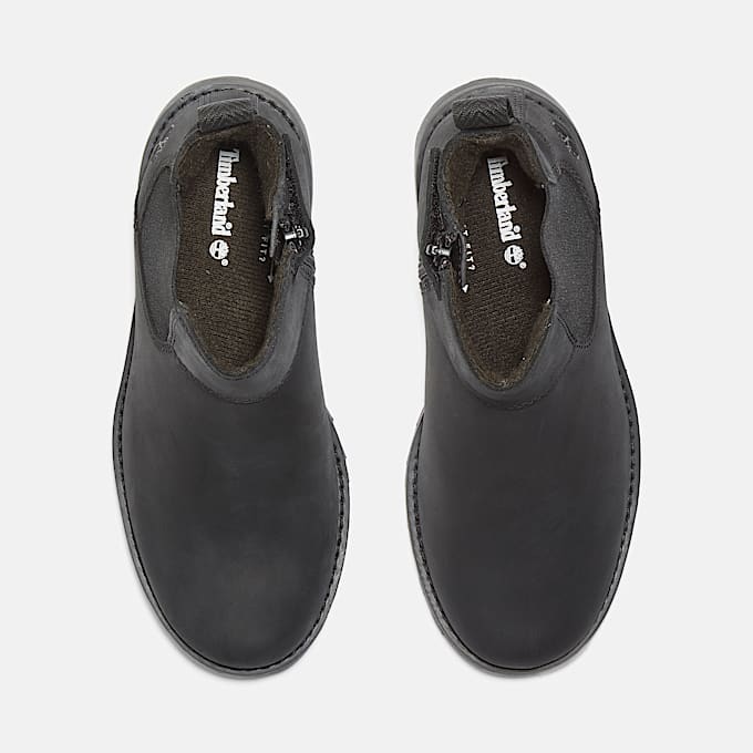 Courma Kid Chelsea Boot für Jugendliche in Schwarz