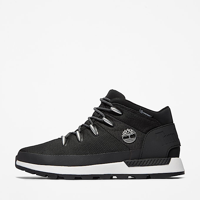 Sprint Trekker Waterproof Trainer for Men in Black