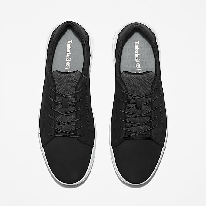 Seneca Bay Low Lace Up Trainer for Men in Black