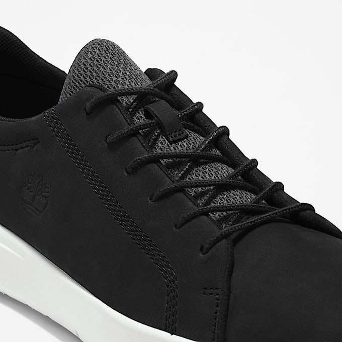 Seneca Bay Low Lace Up Trainer for Men in Black
