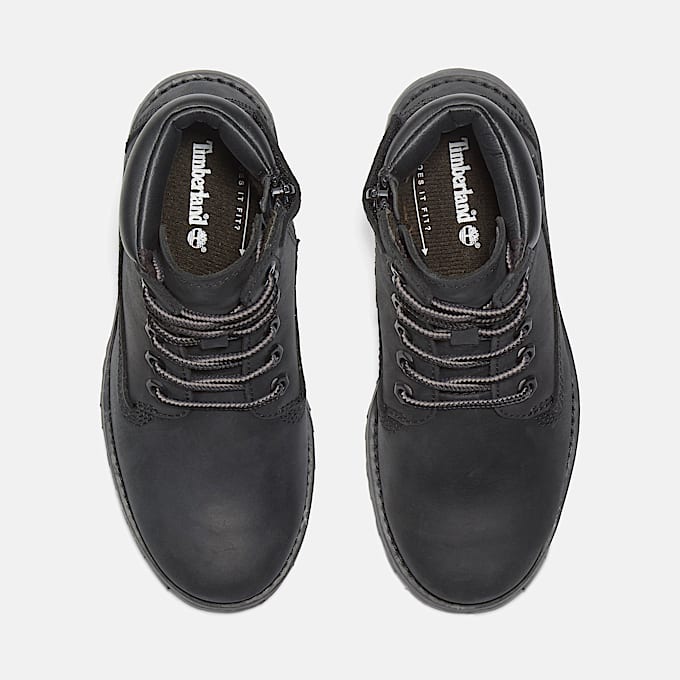 Botas con cordones Courma Kid para niño (de 30,5 a 35) en negro