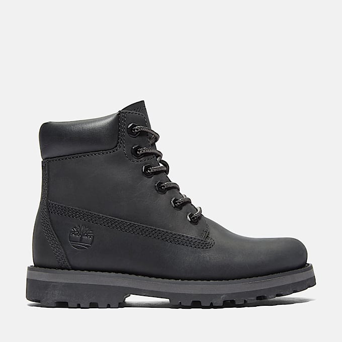 Botte à lacets Courma Kid pour enfant en noir - 1