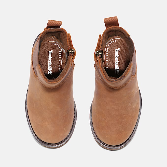 Courma Kid Chelsea Boot voor Peuters en kleuters in bruin