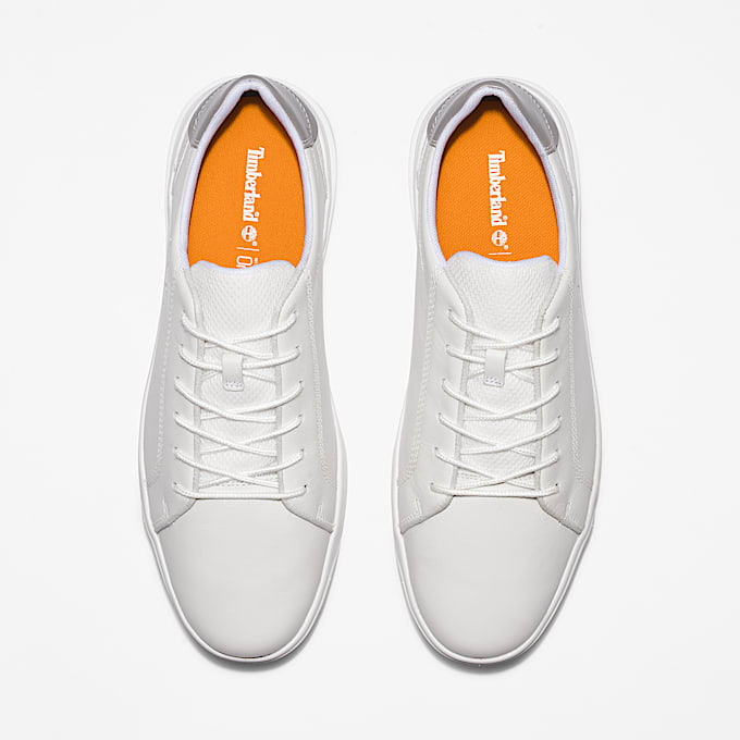 Seneca Bay Low Lace Up Trainer for Men in White