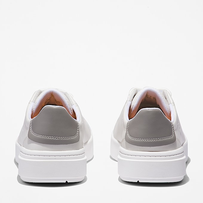 Seneca Bay Low Lace Up Trainer for Men in White