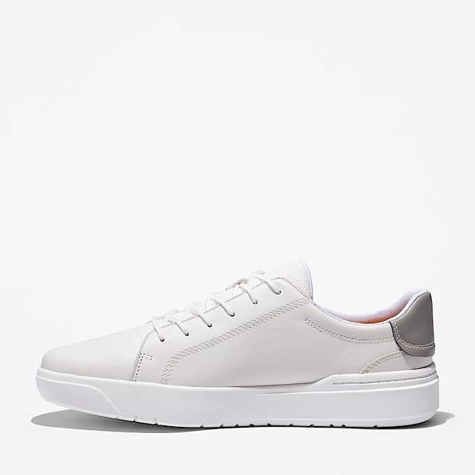 Seneca Bay Low Lace Up Trainer for Men in White