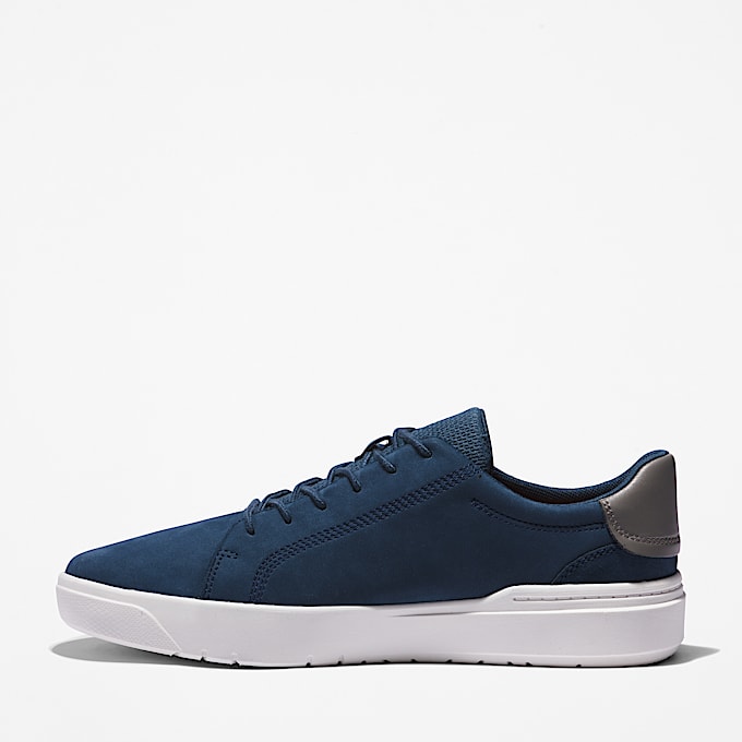 Basket basse à lacets Seneca Bay pour homme en bleu foncé